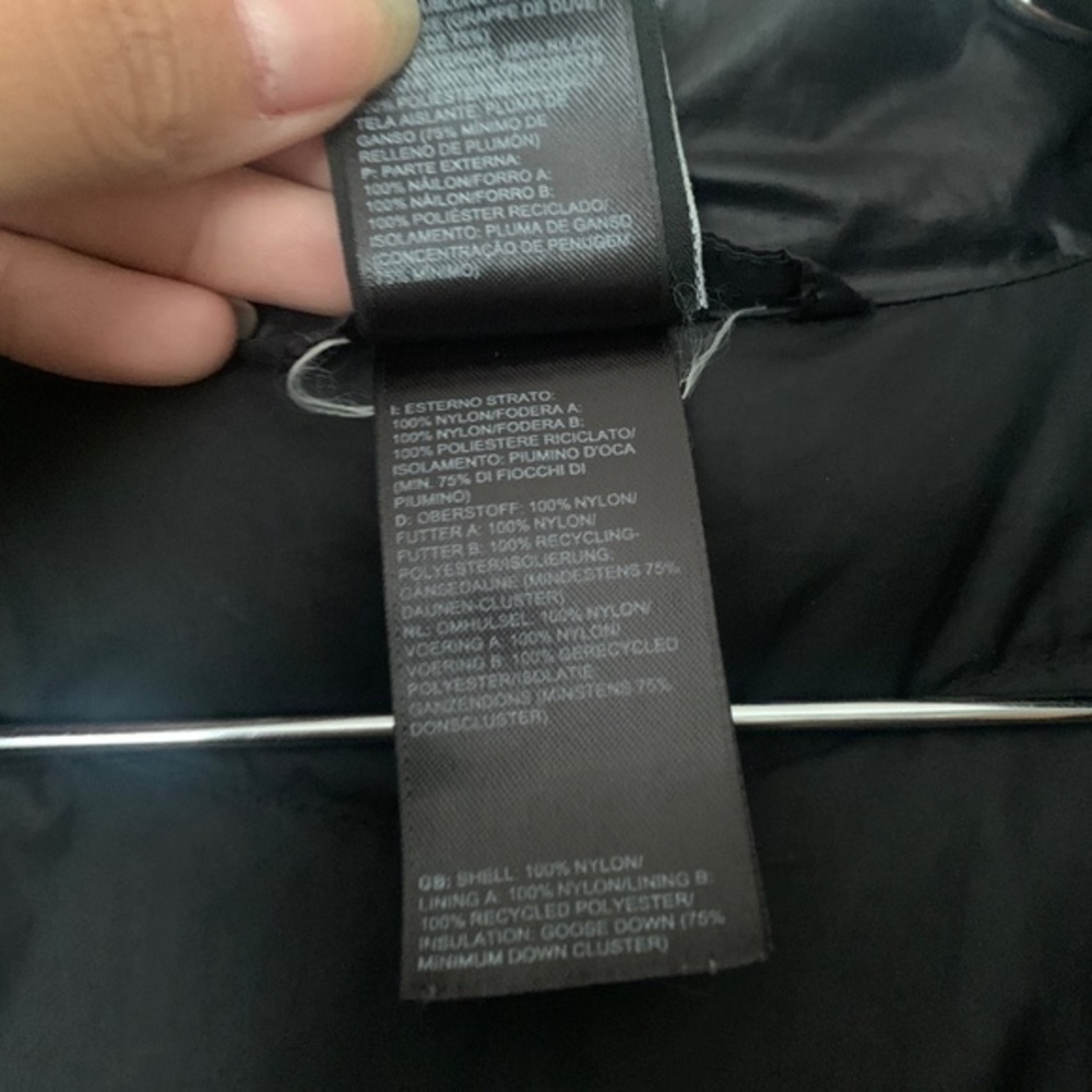 The North Face Black 2 Piece Winter Coat sz M - Picture 10 of 12